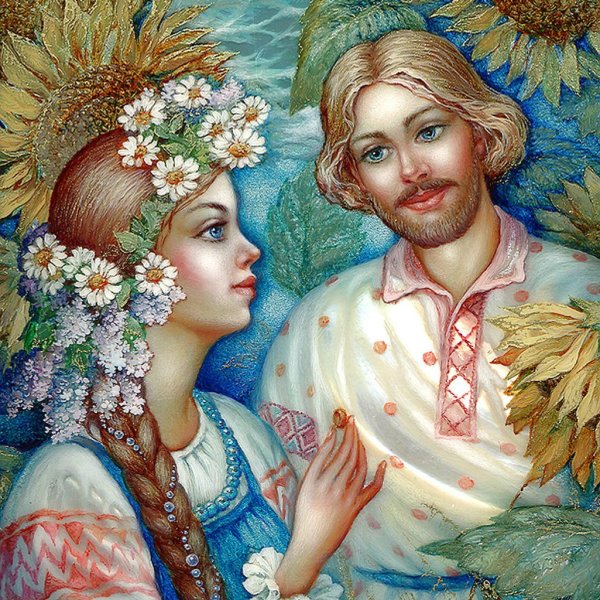 Нонна Кукель картины славянские боги