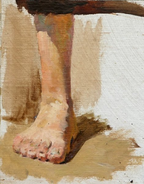 Стопы живопись