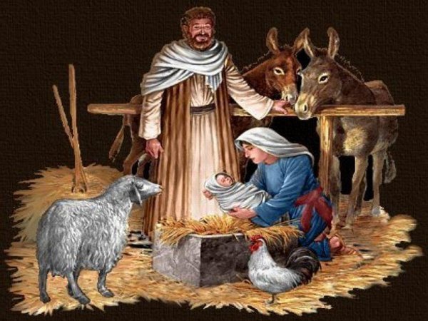 Рождение Иисуса Христа в вертепе