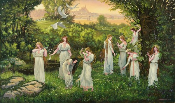 Славянская богиня Ягиня