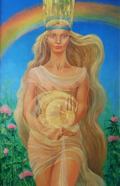 Русь картинах Ольги Нагорной