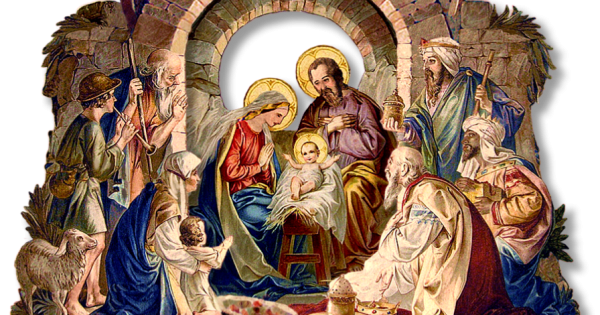 Рождество Христово православное вектор