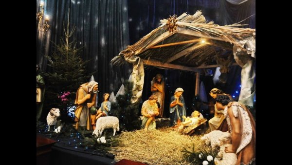 Католики Рождественский вертеп