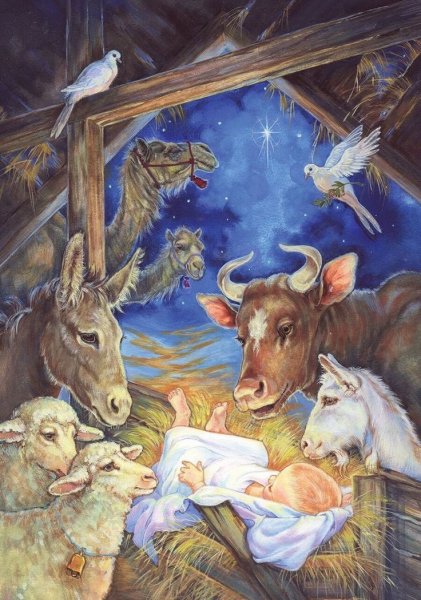Рождение Иисуса Христа в вертепе