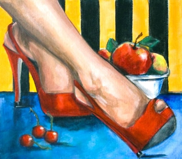 Стопы в масле