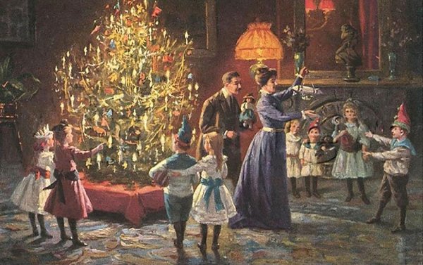 Картина праздник новый год