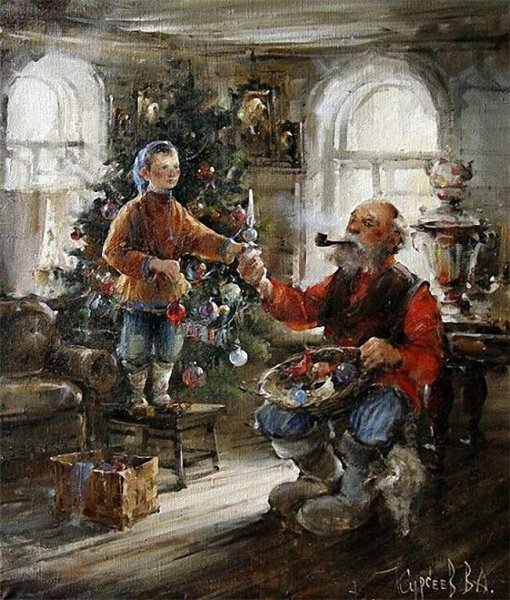 Художник Кевин Уолш зима