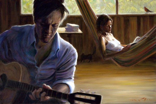 Художник-самоучка Марк Келлер.