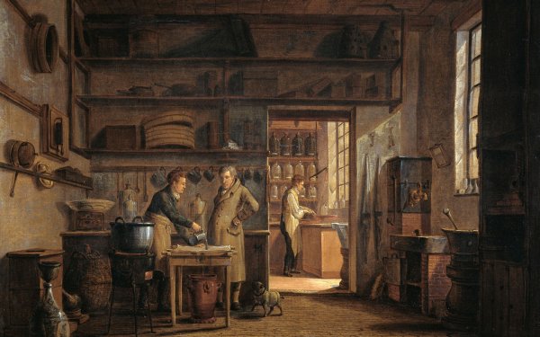 Аптекари России 19 век картины