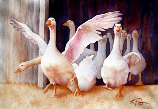 Туржанский гуси