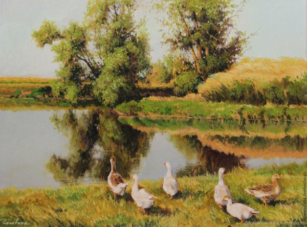 Прокопенко Александр Александрович. Воробьи. 2013. Холст. Масло