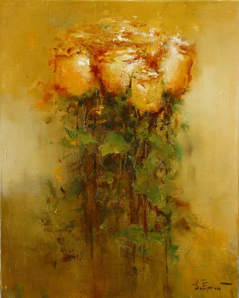 Дмитрий ермолов художник желтые розы картины