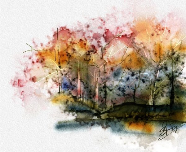 Акварельные эффекты