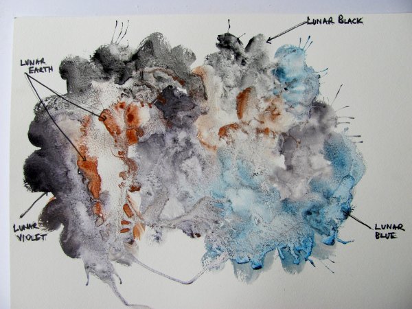 Daniel Smith акварель грануляция