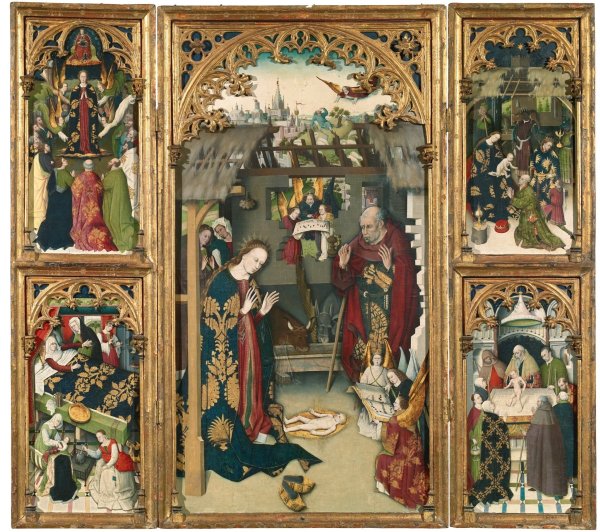 Джентиле да Фабриано коронование Марии