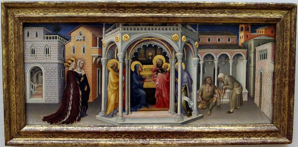 Поклонение волхвов Джентиле да Фабриано 1423 галерея Уффици