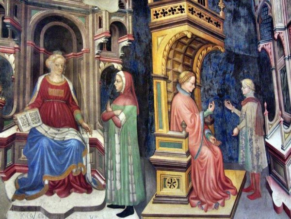 Джентиле да Фабриано коронование Марии