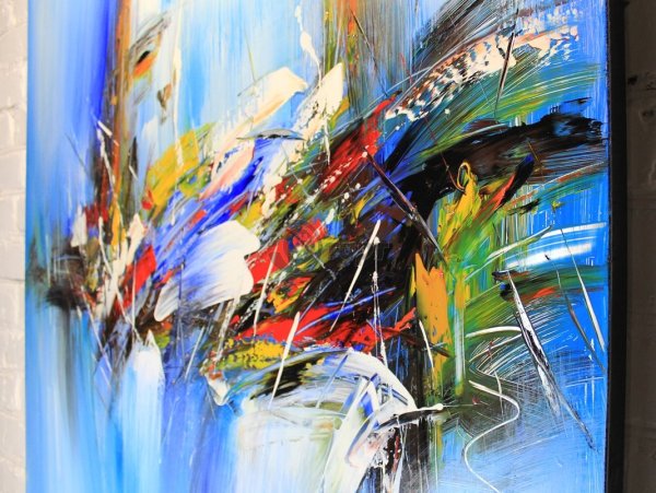 Художник абстракционист Сальвадор