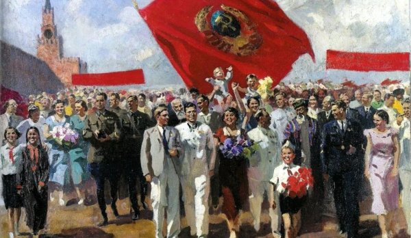 Герасимов Сталин и Ворошилов в Кремле 1938