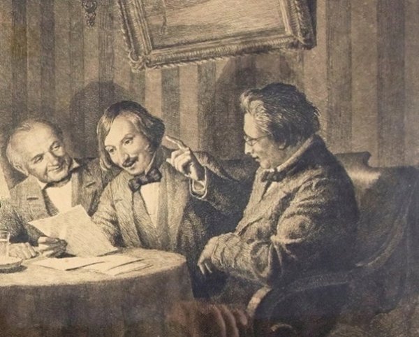 Портрет Гоголя Венецианова