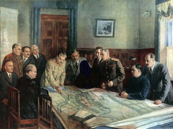 Решетников портрет Сталина