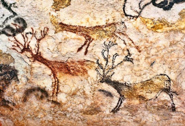 Первобытное искусство пещера Ласко