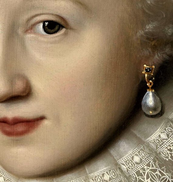 Сережки в живописи