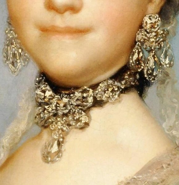 Ювелирные украшения Франция 18 век рококо