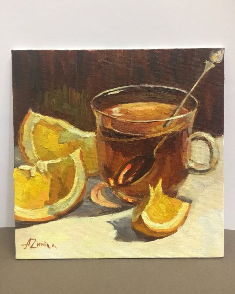 Чайный натюрморт в живописи