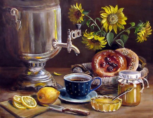 Ольга Базанова самовар