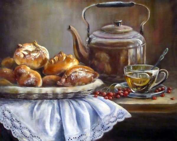 Живопись, натюрморт Ольга Воробьева