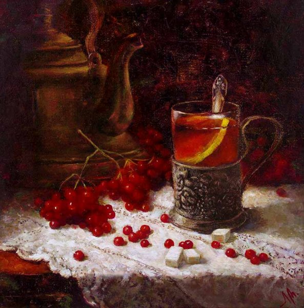 Мумолина Ольга. Зимний натюрморт