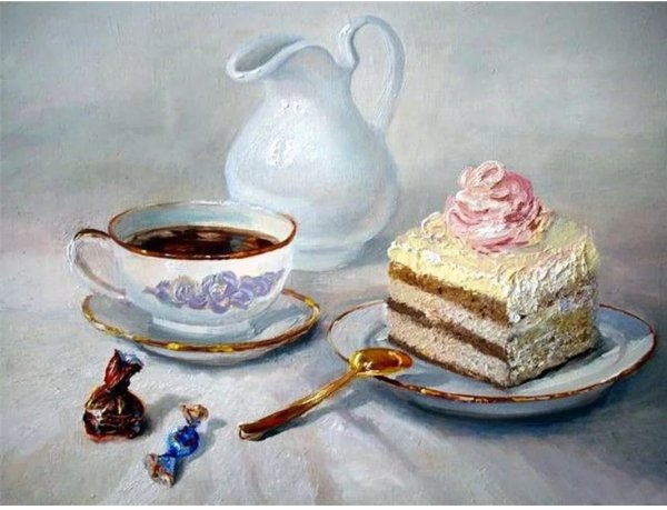 Десерты в живописи