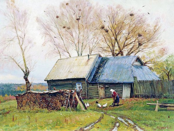 Художник Андрей Дроздов "Федоров двор