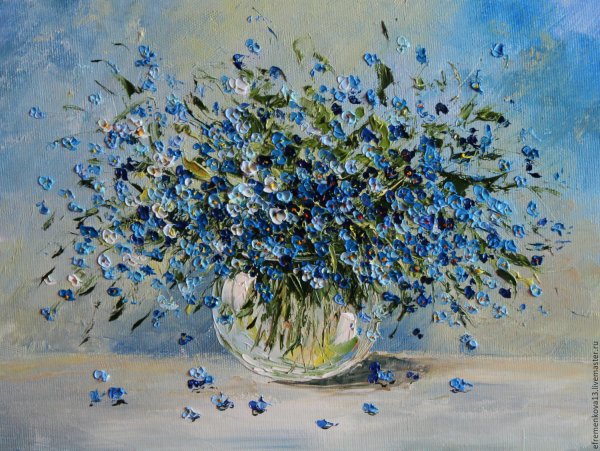 Незабудка художники Моне