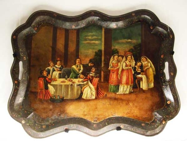 Поднос Тагильский 19 век