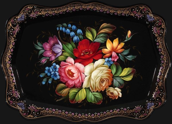 Жостовский поднос (Жостово)