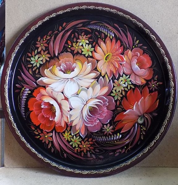 Тагильская Жостовская роспись