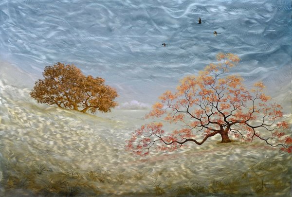 Dario Campanile живопись на металле