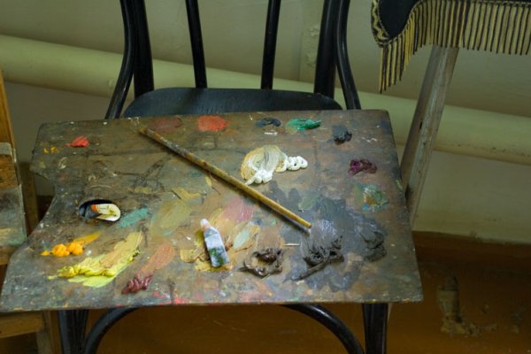 Рисование металла маслом