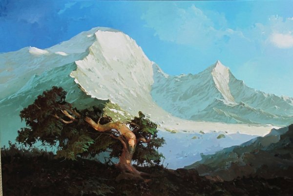 Художник Виктор Быков горы