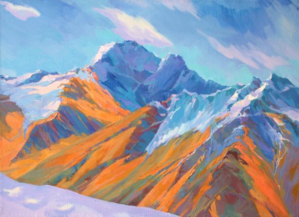 Азат Азатян художник картины горы маслом