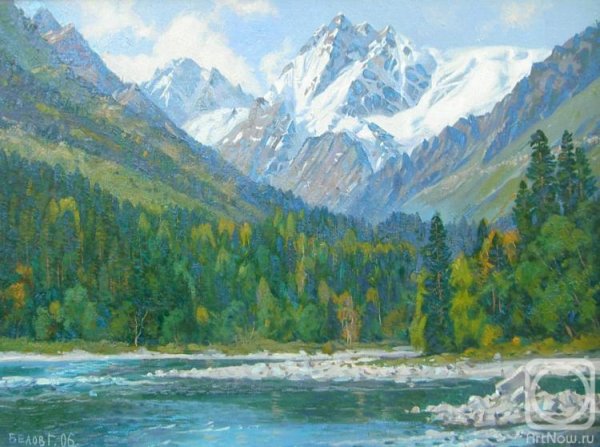 Федоров Владимир художник горы Домбая