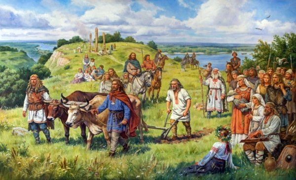 Художник Артур орленов Русь