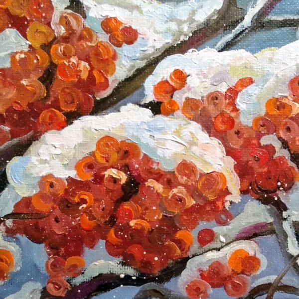 Художник Заренков Семен рябина