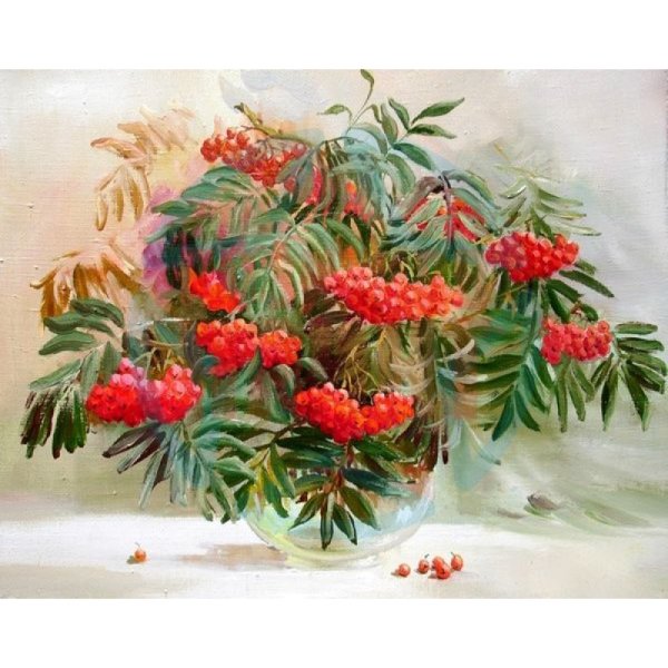 Павел Еськов букет рябины