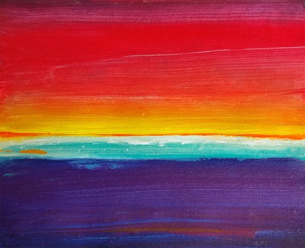 Горизонт живопись