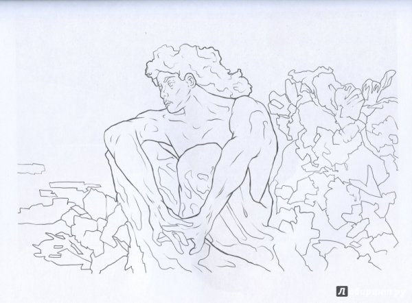 Картинная галерея раскраска