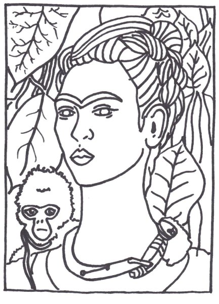 Искусство Возрождения раскраска