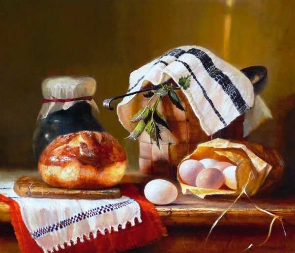 Сергей Андрияка художник хлеб